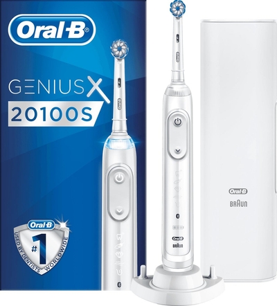 Oral-B Genius X 20100S - Wit - Elektrische Tandenborstel