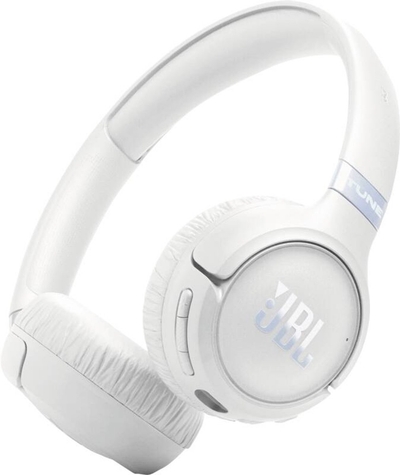 JBL Tune 680NC - Draadloze Noise Cancelling Hoofdtelefoon - Wit