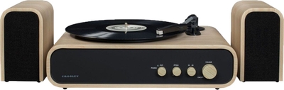Crosley Gig - Naturel - Platenspeler met speakers