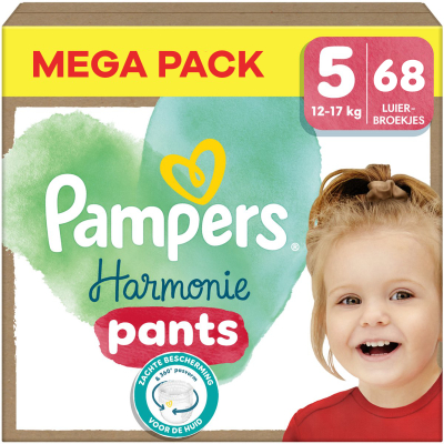 Pampers Harmonie Pants  luierbroekjes maat 5 - 68 stuks