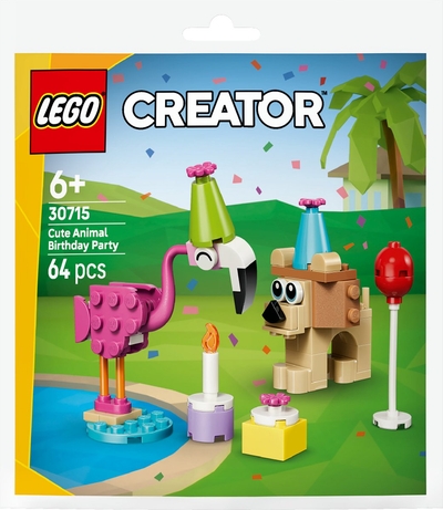LEGO Creator 30715 - Schattige Dierenverjaardag (paperbag)