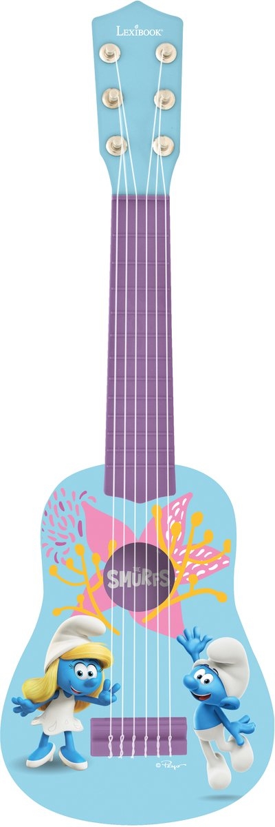 Ma Première Guitare Schtroumpfs- 53 cm