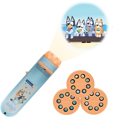 Bluey Stories-projector en zaklamp