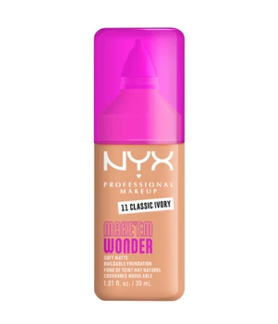 NYX Professional Makeup Make 'EM Wonder Soft Matte Vloeibare foundation 30 ml