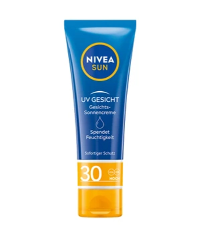 NIVEA SUN Uv gezicht Basic Gezicht en Verzorging SPF 30 Zonnecrème 50 ml