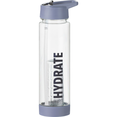 Bourgini Waterfles hydrate blauw 700ml Bewaardozen, lunchtrommel, bidons per stuk