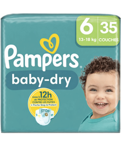 Pampers Baby Dry  luiers maat 6 - 35 stuks