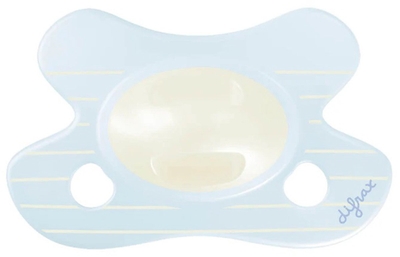 Difrax Natural Fopspeen - Newborn - Stripy Blue