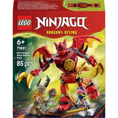 LEGO® NINJAGO 71851 Kais Drachen-Mech Battle set (71851)