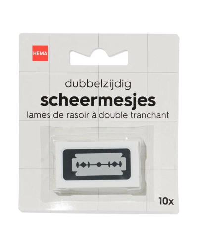 Hema scheermesjes - 10 stuks