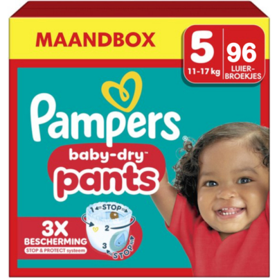 Pampers Baby Dry Pants  luierbroekjes maat 5 - 96 stuks