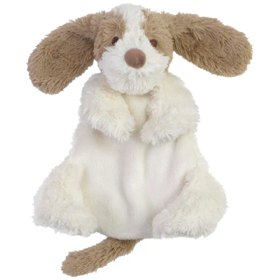 Happy Horse Hond David Knuffeldoekje - Wit/Beige - Baby cadeau