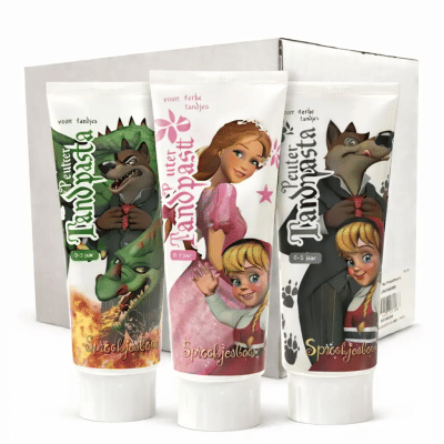 Efteling Kinder Tandpasta 0–8 jaar 12×75 ml