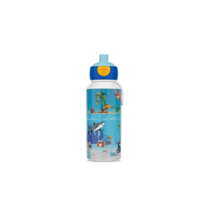 Mepal Campus waterfles (pop-up) (400 ml) Blauw | Waterfles van Mepal