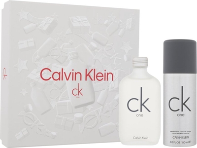 Ck One Set Eau De Toilette (edt) 100 Ml + Deodorant 150 Ml