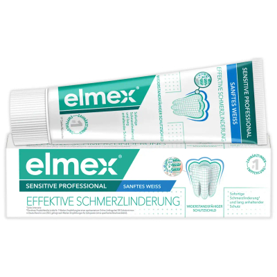 Elmex Sensitive Professional Zacht Wit Tandpasta 75ml
