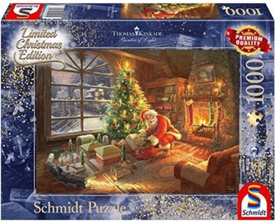 Schmidt De Kerstman is er! (Thomas Kinkade) - Puzzel (1000)