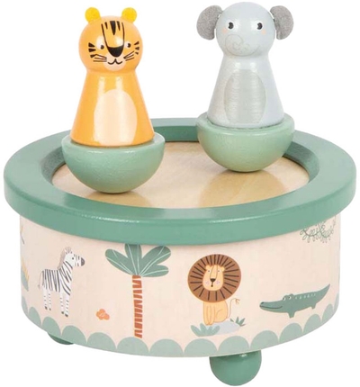 Small Foot - Houten Muziekdoos Safari FSC