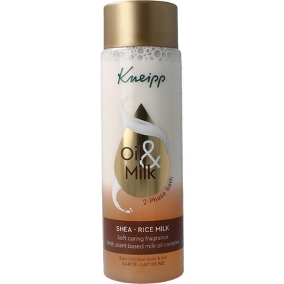 Kneipp 2-Fasen Badolie Shea & Rijstmelk 250 ml