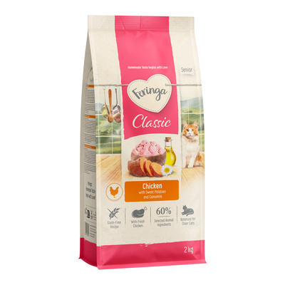 Feringa Senior Kip -  Nieuw Receptuur 2 kg - kattenbrokken