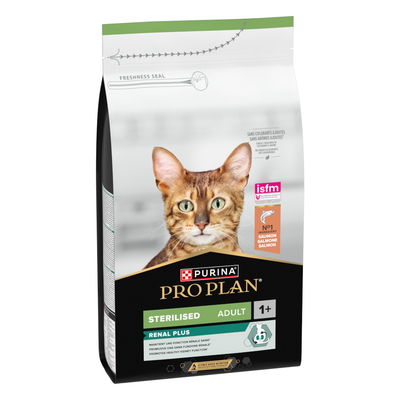 Purina Pro Plan Sterilised Adult Renal Plus Zalm - Voordeelpakket: 4 x 1.5 kg - kattenbrokken