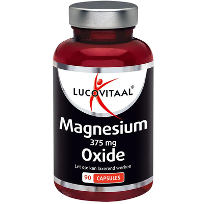 Lucovitaal Magnesium Oxide 375mg 90 capsules