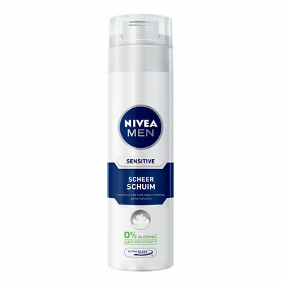 3x NIVEA Men Scheerschuim Sensitive 250 ml
