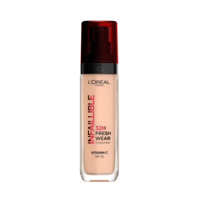 2x L'Oréal Infaillible 32H Fresh Wear Foundation 145 30 ml