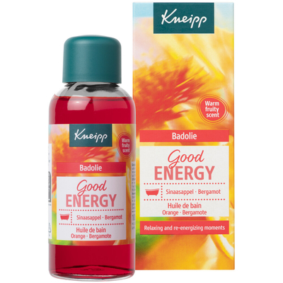 6x Kneipp Badolie Good Energy 100 ml