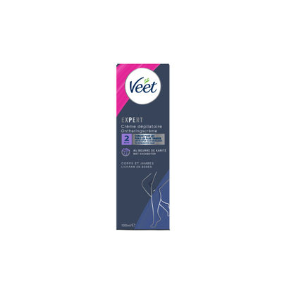 3x Veet Expert Ontharingscrème Benen 100 ml