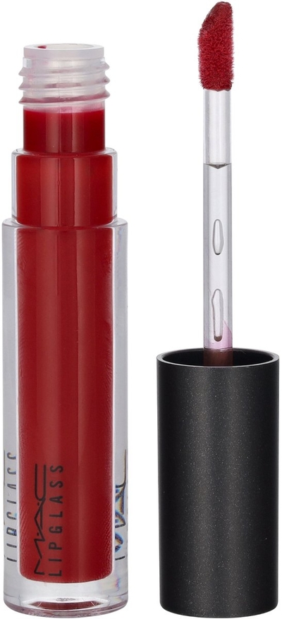 MAC Lipglass Ruby Woo Gloss - Dieprode lipgloss met intense glans en jojoba-olie - 3.1ml