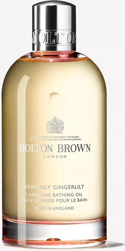 Molton Brown Heavenly Gingerlily Badolie - Met arganolie en bloemige geur - 200 ml