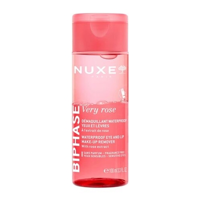 NUXE Very Rose Waterproof Eye And Lip Make-Up Remover 100 ml