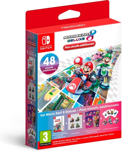Mario Kart 8 Deluxe - Circuit-uitbreidingspas (Code-in-a-box) - Nintendo Switch versie