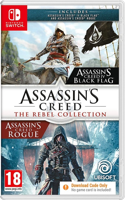 Assassin's Creed the Rebel Collection (Code in a Box) Nintendo Switch