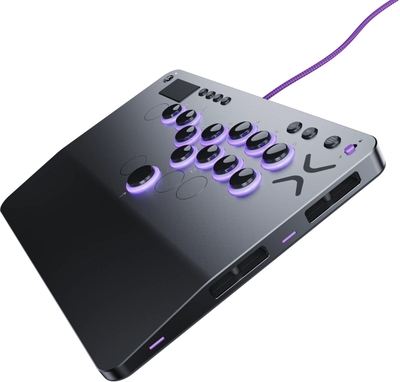 PDP Victrix Pro KO Leverless Fight Stick Grijs USB Fightstick PC, PlayStation 4, PlayStation 5