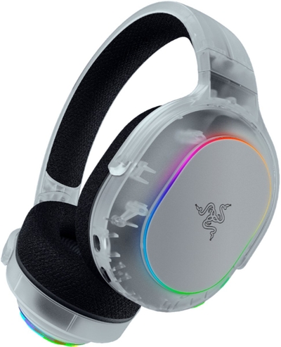 Razer Barracuda X - Draadloze Gaming Headset - RGB - PC/PlayStation/Switch/Android - Phantom White