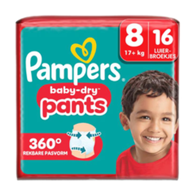 Pampers Baby Dry Pants  luierbroekjes maat 8 - 16 stuks