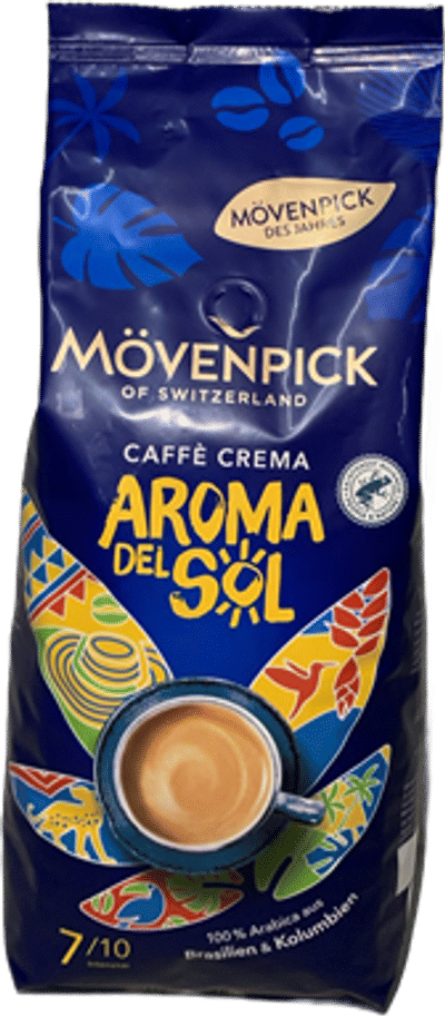 Mövenpick Caffè Crema Aroma del Sol koffiebonen 1 kg