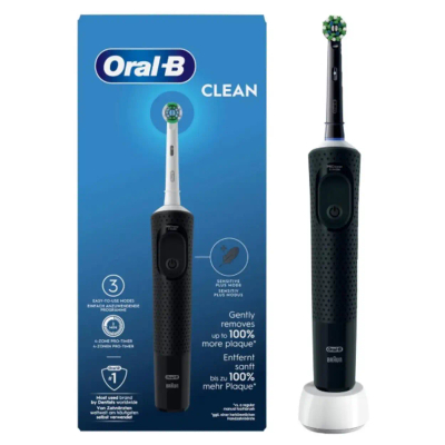Oral-B Clean Elektrische Tandenborstel met Timer Zwart