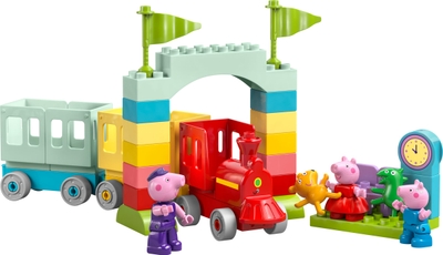 LEGO DUPLO Peppa Big Treinrit met Opa Big Educatief Trein Speelgoed voor Peuters - 10466