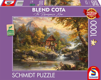 Schmidt Spiele - Blend Cota - Zomerhuis, 1000 stukjes