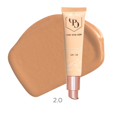 Cent Pur Cent Liquid Mineral Foundation 2.0 - 30 ml