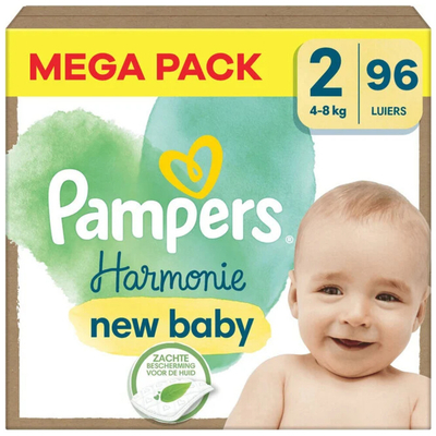 Pampers Harmonie  luiers maat 2 - 96 stuks