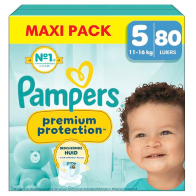 Pampers Premium Protection  luiers maat 5 - 80 stuks