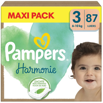 Pampers Harmonie  luiers maat 3 - 87 stuks