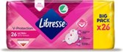 Libresse Ultra Normal Wing Maandverband - 6x26st