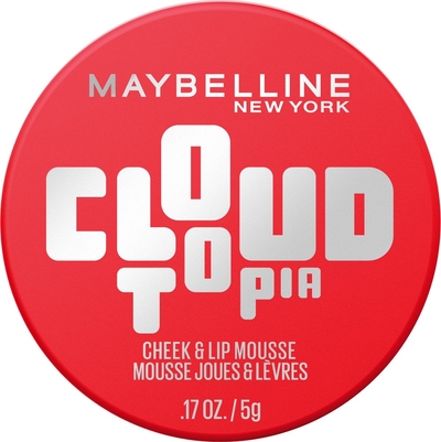 Maybelline New York Cloudtopia Blush Cream cheek & lip mousse - 03 Divine Crimson