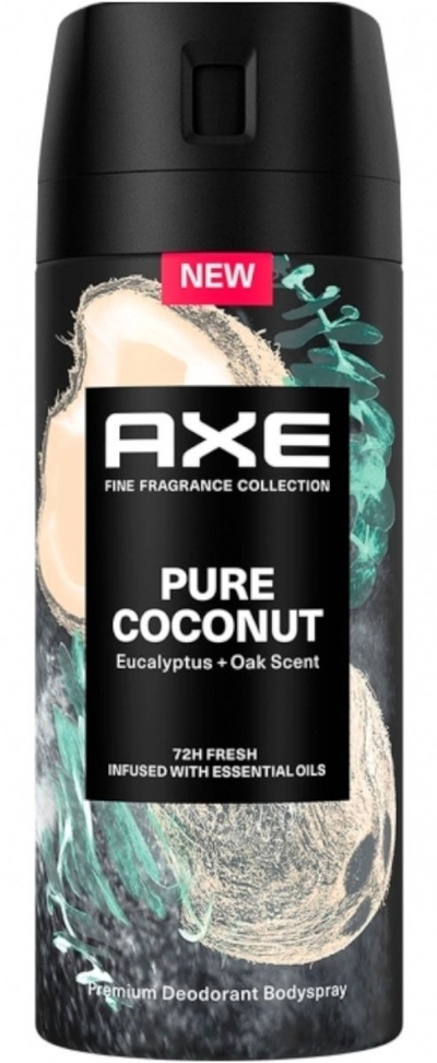 Deodorant Spray Axe Pure Coconut 150 ml