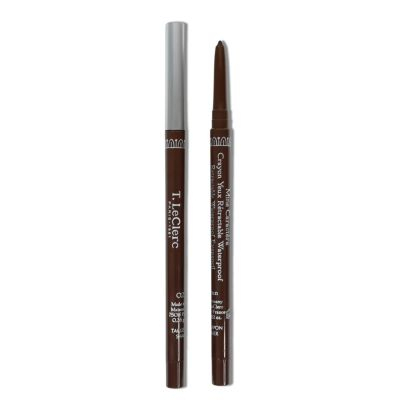 T. LeClerc Intrekbaar Waterproof Oogpotlood 02 Brun | 0,35 g